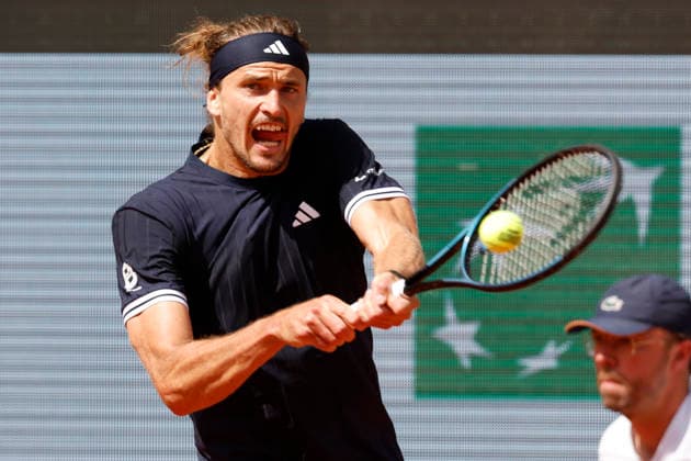 June 7, 2026, Paris, Paris, France: Alexander ZVEREV (GER) during the tennis Grand Slam of Roland Garros 2026, menÃ¢â‚¬â ¢s final match between Flavio COBOLLI (ITA) and Alexander ZVEREV (GER) at Roland Garros Stadium - on June 07 2026 .Paris - France Paris France - ZUMAb253 20260607_zsp_b253_086 Copyright: xLoicxBaratouxx
