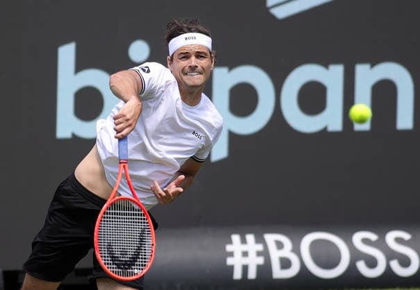 07.06.2026, Boss Open 2026, ATP, Tennis Herren Tour 250 Stuttgart, TTC Weissenhof, Tennis, im Bild: Taylor Fritz (USA)