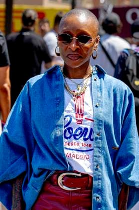MONACO - Cynthia Erivo during the Formula 1 Monaco Grand Prix on the Monaco Street Circuit on June 6, 2026 in Monaco, Monaco. (Photo by DeFodi Images) -