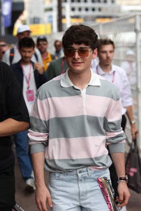 07.06.2026, Circuit de Monaco, Monte Carlo, Formel 1 Louis Vuitton Grand Prix Monaco 2026 ,im Bild Stranger Things Schauspieler Noah Schnapp zu Gast in Monaco. (Photo by Alessandro Martellotta Hasan Bratic DeFodi Images) -