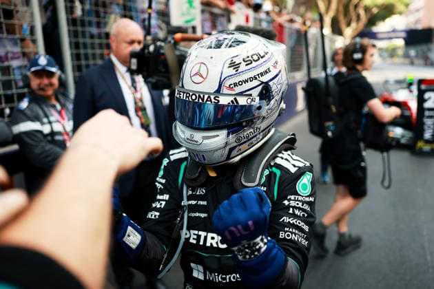 F1 - MONACO GRAND PRIX 2026 KIMI ANTONELLI Andrea (ita), Mercedes AMG F1 Team W16, portrait celebration during the Formula 1 Grand Prix de Canada 2026, 6th round of the 2026 Formula One World Championship, WM, Weltmeisterschaft from June 5 to 7, 2026 on the Circuit de Monaco, in Monte-Carlo, Monaco - Monte-CarloMonaco  Copyright: xDPPIx