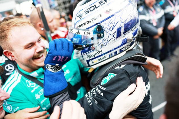 F1 - MONACO GRAND PRIX 2026 KIMI ANTONELLI Andrea (ita), Mercedes AMG F1 Team W16, portrait celebration during the Formula 1 Grand Prix de Canada 2026, 6th round of the 2026 Formula One World Championship, WM, Weltmeisterschaft from June 5 to 7, 2026 on the Circuit de Monaco, in Monte-Carlo, Monaco - Monte-CarloMonaco  Copyright: xDPPIx
