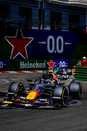 MONACO - Formula 1 driver Isack Hadjar of Oracle Red Bull Racing during the Formula 1 Monaco Grand Prix on the Monaco Street Circuit on June 6, 2026 in Monaco, Monaco. (Photo by DeFodi Images) -