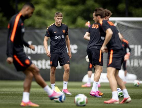 NEW YORK - Micky van de Ven of the Netherlands during a training session of the Dutch national team, Nationalteam at the Etihad City Football Academy training complex, on June 7, 2026, in Orangeburg, New York. The Dutch national team is preparing for the 2026 World Cup. KOEN VAN WEEL ANP xVIxANPxSportx xxANPxIVx 560391359 originalFilename: 560391359.jpg