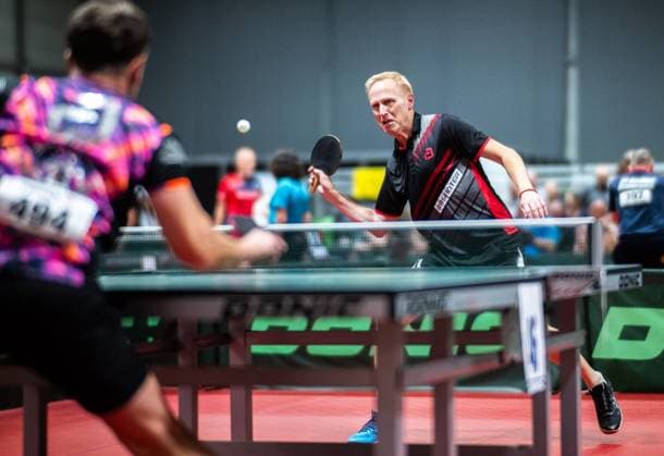 TISCHTENNIS TT-FINALS 2026 IN ERFURT ** NUR FÜR REDAKTIONELLE ZWECKE ** EDITORIAL USE ONLY **<p>07 06 2026-Erfurt: 94. Nationale Deutsche Meisterschaften Damen Herren im Rahmen der Deutschen TT-Finals Senioren 55 Einzel im Foto: Alexander Krießbach 391 (Bischlebener SV) ( Deutschland Thueringen Erfurt Copyright: SaschaxFromm