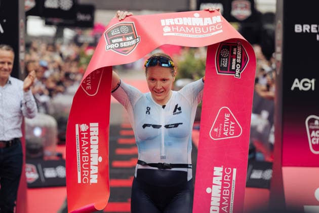 Triathlon, IRONMAN Hamburg, 07.06.2026 Siegerin Solveig Lovseth (NOR) Hamburg Deutschland