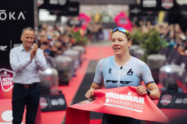 Triathlon, IRONMAN Hamburg, 07.06.2026 Siegerin Solveig Lovseth (NOR) Hamburg Deutschland