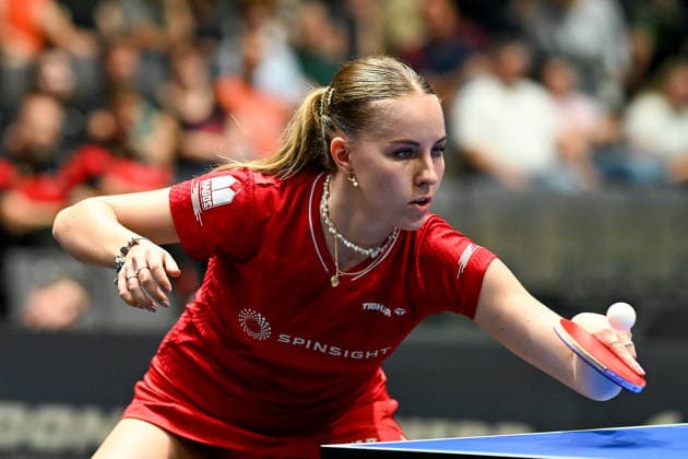 Tischtennis 94. Nationale Deutsche Meisterschaften am 07.06.2026 in den Messehallen in Erfurt Finale Damen Einzel: Annett Kaufmann
