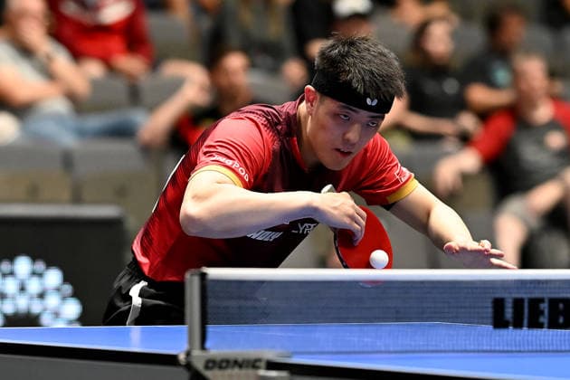 Tischtennis 94. Nationale Deutsche Meisterschaften am 07.06.2026 in den Messehallen in Erfurt Finale Herren Einzel: Dang Qiu