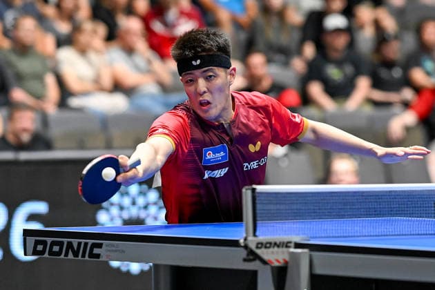 Tischtennis 94. Nationale Deutsche Meisterschaften am 07.06.2026 in den Messehallen in Erfurt Finale Herren Einzel: Dang Qiu