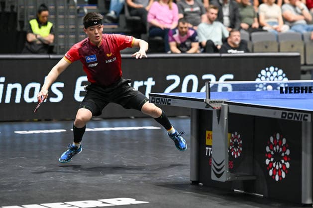 Tischtennis 94. Nationale Deutsche Meisterschaften am 07.06.2026 in den Messehallen in Erfurt Finale Herren Einzel: Dang Qiu