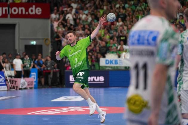 Wetzlar, Germany, June 7th 2026: Dominik Mappes ( 7 Wetzlar ) during the Daikin Handball-Bundesliga match between HSG Wetzlar and SC Magdeburg at Buderus Arena Wetzlar. (Julia Kneissl SPP)  Copyright: xJuliaxKneisslx xSPPx spp-en-JuKnSp-20260607_SPP_JuliaKneissl_6.jpeg