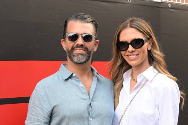 June 7, 2026, Monte-Carlo, Monaco: DONALD TRUMP JR. and BETTINA ANDERSON walking the paddock with U.S. Secret Service protection during race day of the 2026 Formula 1 Monaco Grand Prix. Monte-Carlo Monaco - ZUMAb177 20260607_aap_b177_010 Copyright: xTaidghxBarronx
