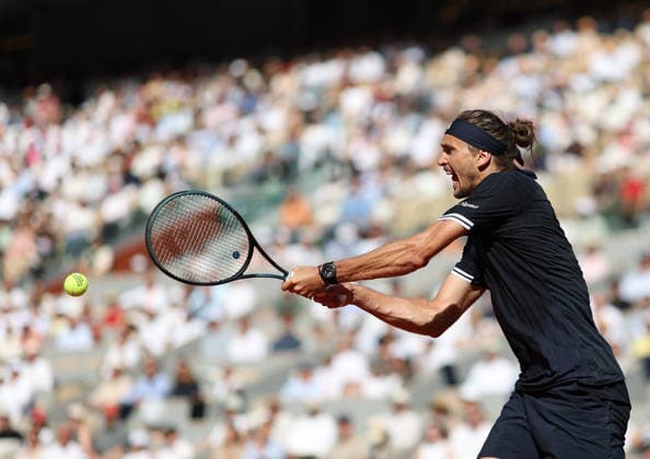 June 7, 2026, Paris, Ile De France, France: ALEXANDER ZVEREV of Germany during the match against F. Cobolli of Italy in the final of tennis tournament Roland Garros, Paris, France. Paris France - ZUMAc278 20260607_zsp_c278_034 Copyright: xMarcinxCholewinskix