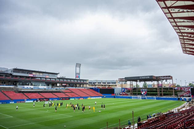 260607 FC Dallas Stadium at a training session with the Swedish national football team during day -4 of the FIFA World Cup, WM, Weltmeisterschaft, Fussball 2026 on June 7, 2026 in Dallas. Photo: Petter Arvidson BILDBYRAN kod PA PA1221 fotboll football soccer fotball vm fotbolls-vm fotball-vm fotbolls-vm 2026 fifa world cup 2026 träning practice training sverige sweden sverige a day -4 bbeng