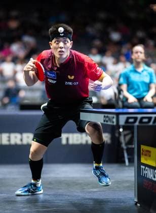 TISCHTENNIS TT-FINALS 2026 IN ERFURT ** NUR FÜR REDAKTIONELLE ZWECKE ** EDITORIAL USE ONLY **<p>07 06 2026-Erfurt: 94. Nationale Deutsche Meisterschaften Damen Herren im Rahmen der Deutschen TT-Finals Herren Finale im Foto: Dang Qiu (Borussia Düsseldorf) ( Deutschland Thueringen Erfurt Copyright: SaschaxFromm