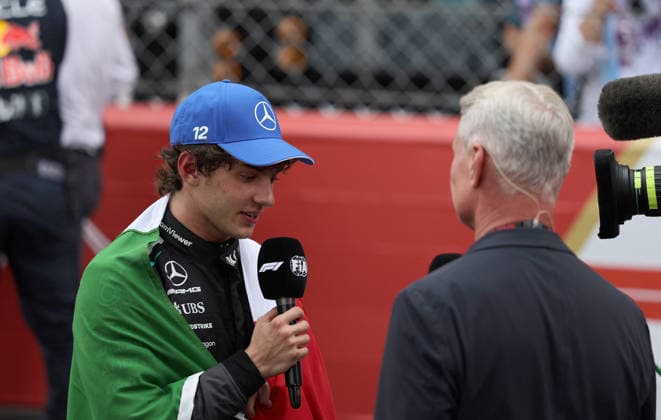 07.06.2026, Circuit de Monaco, Monte Carlo, Formel 1 Louis Vuitton Grand Prix Monaco 2026 ,im Bild Sieger Andrea Kimi Antonelli (ITA), Mercedes-AMG Petronas Formula One Team (Photo by Hasan Bratic DeFodi Images) -