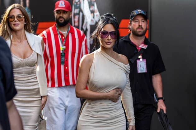 RECORD DATE NOT STATED 7th June 2026: Circuit de Monaco, Monaco: Formula One Monaco Grand Prix, Race Day; Lewis Hamilton s girlfriend Kim Kardashian in the paddock TimxWilliams