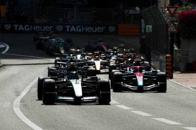 F1 - MONACO GRAND PRIX 2026 12 KIMI ANTONELLI Andrea (ita), Mercedes AMG F1 Team W17, action during the Formula 1 Grand Prix de Canada 2026, 6th round of the 2026 Formula One World Championship, WM, Weltmeisterschaft from June 5 to 7, 2026 on the Circuit de Monaco, in Monte-Carlo, Monaco - Monte-CarloMonaco  Copyright: xDPPIx