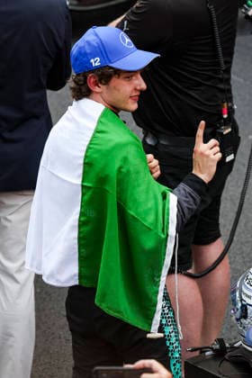 F1 - MONACO GRAND PRIX 2026 KIMI ANTONELLI Andrea (ita), Mercedes AMG F1 Team W16, portrait celebrates his victory during the Formula 1 Grand Prix de Canada 2026, 6th round of the 2026 Formula One World Championship, WM, Weltmeisterschaft from June 5 to 7, 2026 on the Circuit de Monaco, in Monte-Carlo, Monaco - Monte-CarloMonaco  Copyright: xXavixBonillax