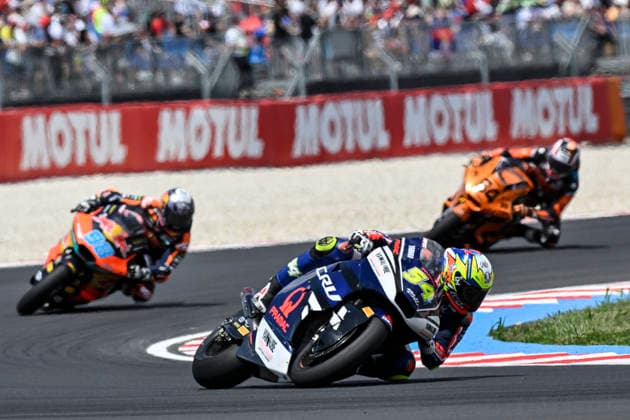 MOTO - MOTO 2 - HUNGARY GRAND PRIX 2026 54 FERRANDEZ Alberto (spa), Blu Cru Pramac Yamaha Moto2, Boscoscuro B-26, action during the 2026 Moto2 Grand Prix of Hungary , on Balaton Park circuit, from June 5 to 7, in Hungary - Balaton ParkHungary  Copyright: xGIGIxSOLDANOx