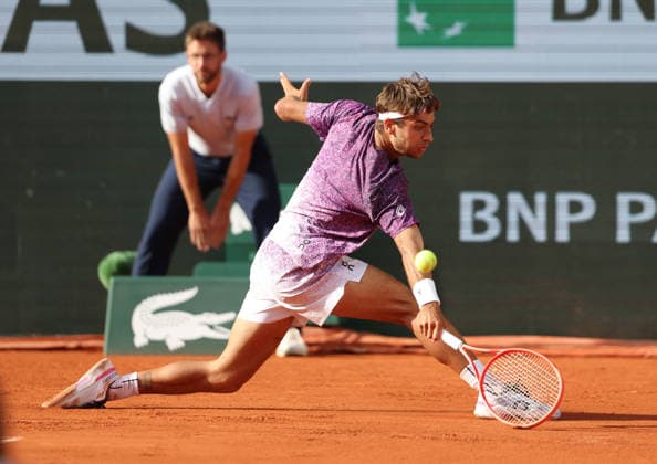 June 7, 2026, Paris, Ile De France, France: FLAVIO COBOLLI of Italy during the match against A. Zverev of Germany in the final of tennis tournament Roland Garros, Paris, France. Tennis, Roland Garros 2026 - Flavio Cobolli Final  - ZUMAc278 20260607_zsp_c278_044 Copyright: xMarcinxCholewinskix