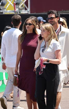 07.06.2026, Circuit de Monaco, Monte Carlo, Formel 1 Louis Vuitton Grand Prix Monaco 2026 ,im Bild Ex-Fussballer Mats Hummels mit Freundin Nicola Cavanis (Photo by Alessandro Martellotta Hasan Bratic DeFodi Images) -