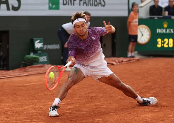 June 7, 2026, Paris, Ile De France, France: FLAVIO COBOLLI of Italy during the match against A. Zverev of Germany in the final of tennis tournament Roland Garros, Paris, France. Tennis, Roland Garros 2026 - Flavio Cobolli Final  - ZUMAc278 20260607_zsp_c278_047 Copyright: xMarcinxCholewinskix