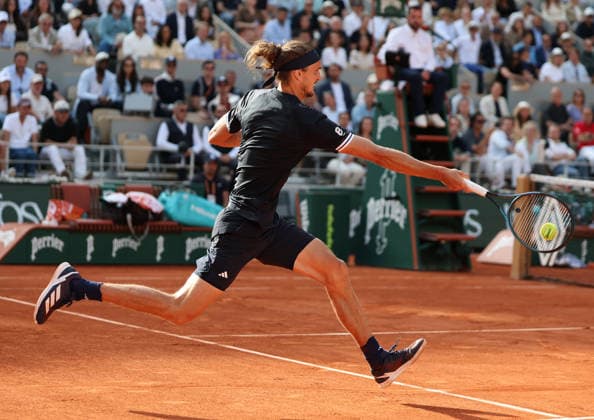 June 7, 2026, Paris, Ile De France, France: ALEXANDER ZVEREV of Germany during the match against F. Cobolli of Italy in the final of tennis tournament Roland Garros, Paris, France. Tennis, Roland Garros 2026 - Alexander Zverev Final  - ZUMAc278 20260607_zsp_c278_048 Copyright: xMarcinxCholewinskix