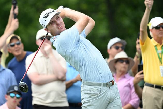 PGA, Golf Herren 2026: The Memorial Tournament Final Round JUN 7 June 7, 2026: Ryan Gerard (USA) drives on the 1st hole during the final round of the Memorial Tournament in Dublin, Ohio. Brent Clark Cal Media (Credit Image: Brent Clark Cal Sport Media) Dublin Oh USA EDITORIAL USE ONLY Copyright: xx ZUMA-20260607_zma_c04_093.jpg BrentxClarkx csmphotothree493663