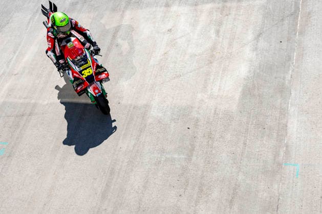 MotoGP of Hungary - Race Number 35 Honda HRC Castrol rider Cal Crutchlow participates in the morning warm-up at the 2026 Grand Prix of Hungary. Balatonfokajar Balatonfokajar Hungary  Copyright: xStephenxBlackberryx originalFilename:blackberry-2026gran260607_npH96.jpg