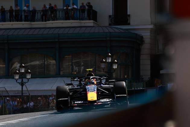 06 HADJAR Isack (fra), Red Bull Racing Ford RB22, action Monte Carlo Monaco