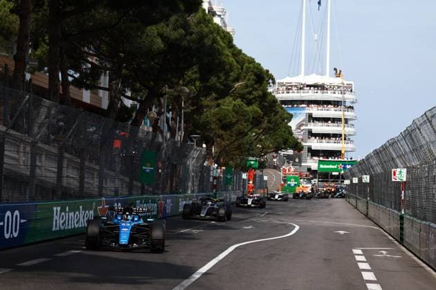 23 ALBON Alexander (tha), Williams F1 Team FW48, action Monte Carlo Monaco