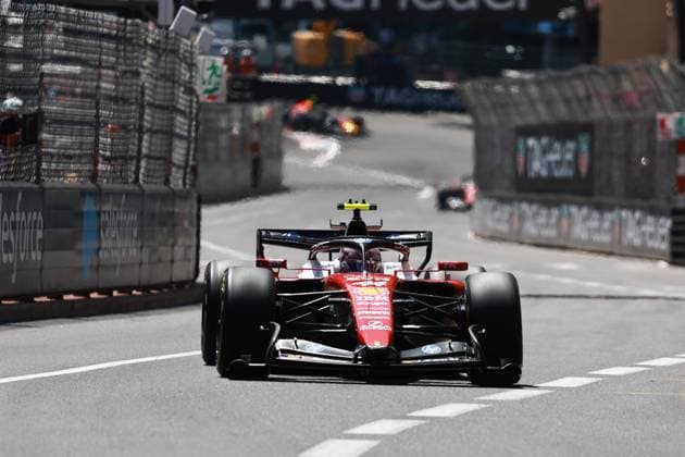 44 HAMILTON Lewis (gbr), Scuderia Ferrari SF-26, action Monte Carlo Monaco