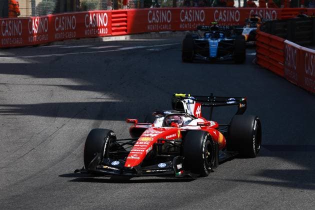 44 HAMILTON Lewis (gbr), Scuderia Ferrari SF-26, action Monte Carlo Monaco