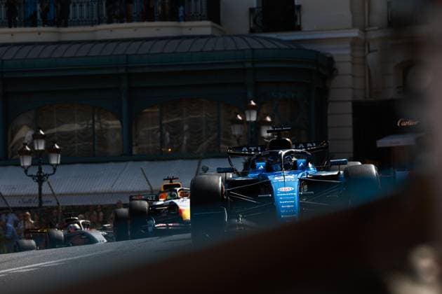 23 ALBON Alexander (tha), Williams F1 Team FW48, action Monte Carlo Monaco