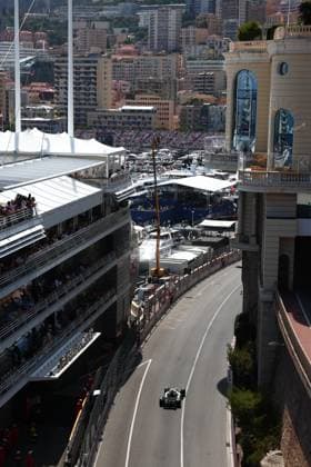 12 KIMI ANTONELLI Andrea (ita), Mercedes AMG F1 Team W17, action Monte Carlo Monaco