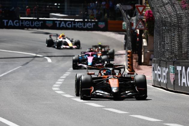 81 PIASTRI Oscar (aus), McLaren F1 Team MCL40, action Monte Carlo Monaco