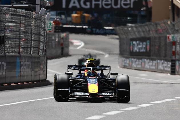 06 HADJAR Isack (fra), Red Bull Racing Ford RB22, action Monte Carlo Monaco