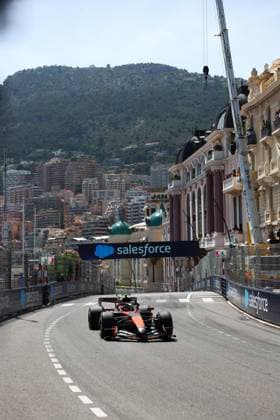 01 NORRIS Lando (gbr), McLaren F1 Team MCL40, action Monte Carlo Monaco