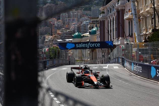 81 PIASTRI Oscar (aus), McLaren F1 Team MCL40, action Monte Carlo Monaco