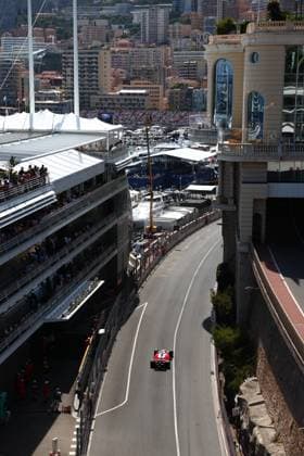 16 LECLERC Charles (mco), Scuderia Ferrari SF-26, action Monte Carlo Monaco