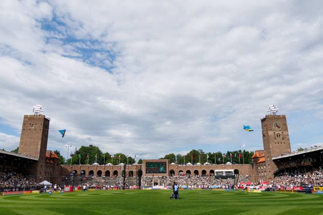 260607 Stockholms Stadion during Bauhaus-galan, part of the Diamond League series, June 7, 2026 in Stockholm. Photo: Maxim Thore BILDBYRAN kod MT MT1057 friidrott athletics friidrett diamond league bauhaus-galan bbeng stockholm arena