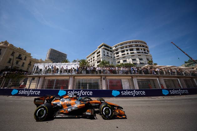F1 Grand Prix of Monaco Oscar Piastri of Australia driving the (81) McLaren Mastercard F1 Team MCL40 on track during the F1 Grand Prix of Monaco at Circuit de Monaco on June 7, 2026, in Monte-Carlo, Monaco. Monte-Carlo Circuit de Monaco Monte-Carlo Monaco RL_F1GPMCO_2K26_000670 Copyright: xRicardoxLarreinax