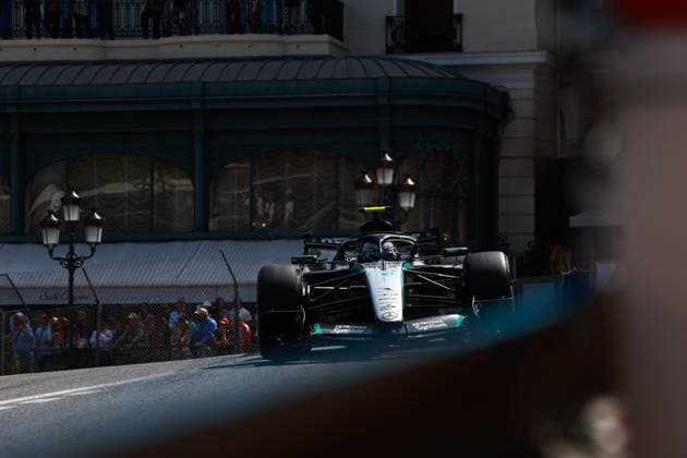 12 KIMI ANTONELLI Andrea (ita), Mercedes AMG F1 Team W17, action Monte Carlo Monaco