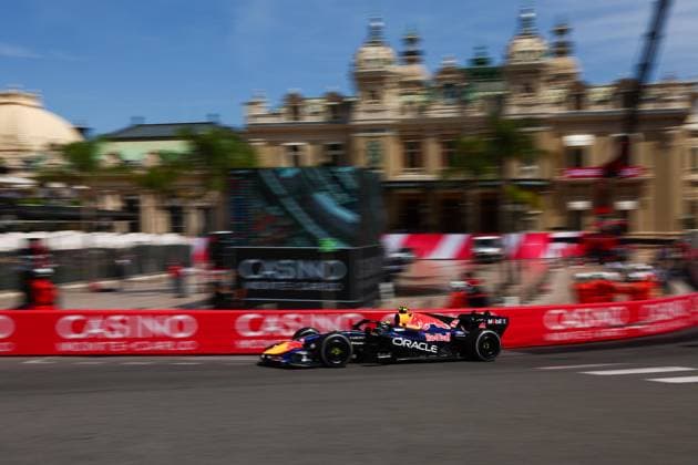 06 HADJAR Isack (fra), Red Bull Racing Ford RB22, action Monte Carlo Monaco