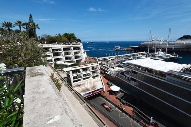 16 LECLERC Charles (mco), Scuderia Ferrari SF-26, action Monte Carlo Monaco