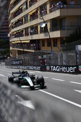 12 KIMI ANTONELLI Andrea (ita), Mercedes AMG F1 Team W17, action Monte Carlo Monaco