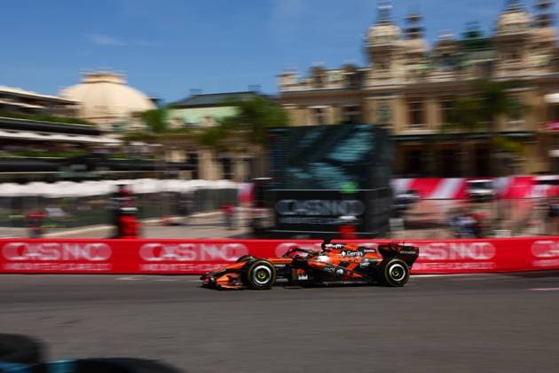 01 NORRIS Lando (gbr), McLaren F1 Team MCL40, action Monte Carlo Monaco