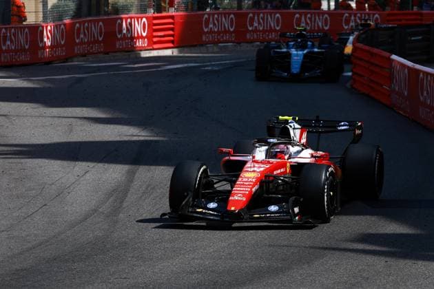 44 HAMILTON Lewis (gbr), Scuderia Ferrari SF-26, action Monte Carlo Monaco